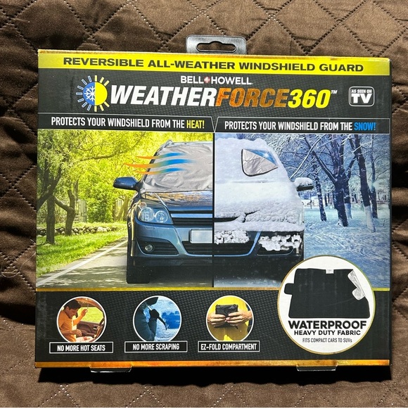 NWT-Bell + Howell WeatherForce360 Windshield Guard - Picture 1 of 4